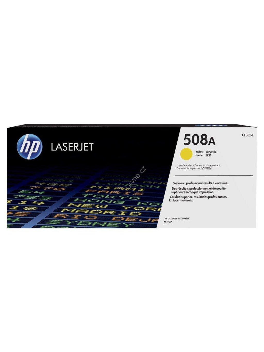 HP 508A Žlutá originální tonerová kazeta LaserJet