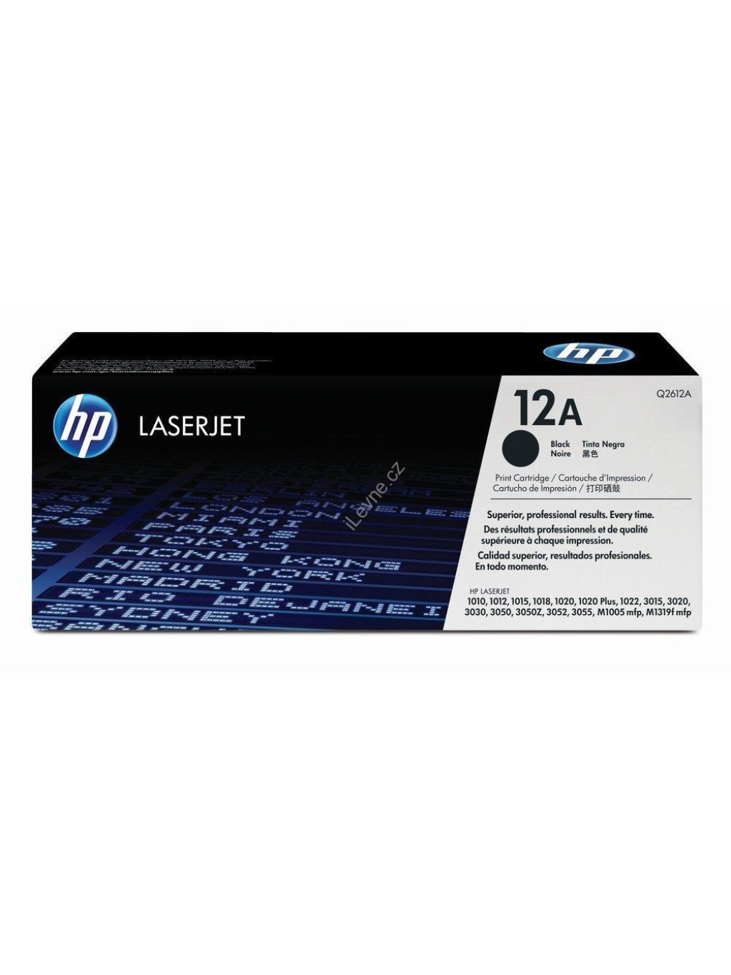 HP černý toner, Q2612A, LJ 1010, 1022 originál