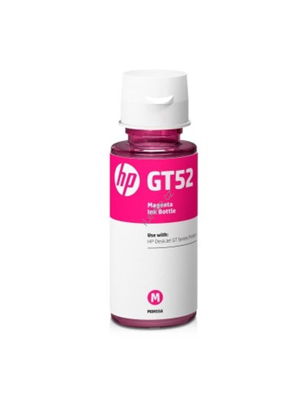 HP GT52 - purpurová lahvička s inkoustem