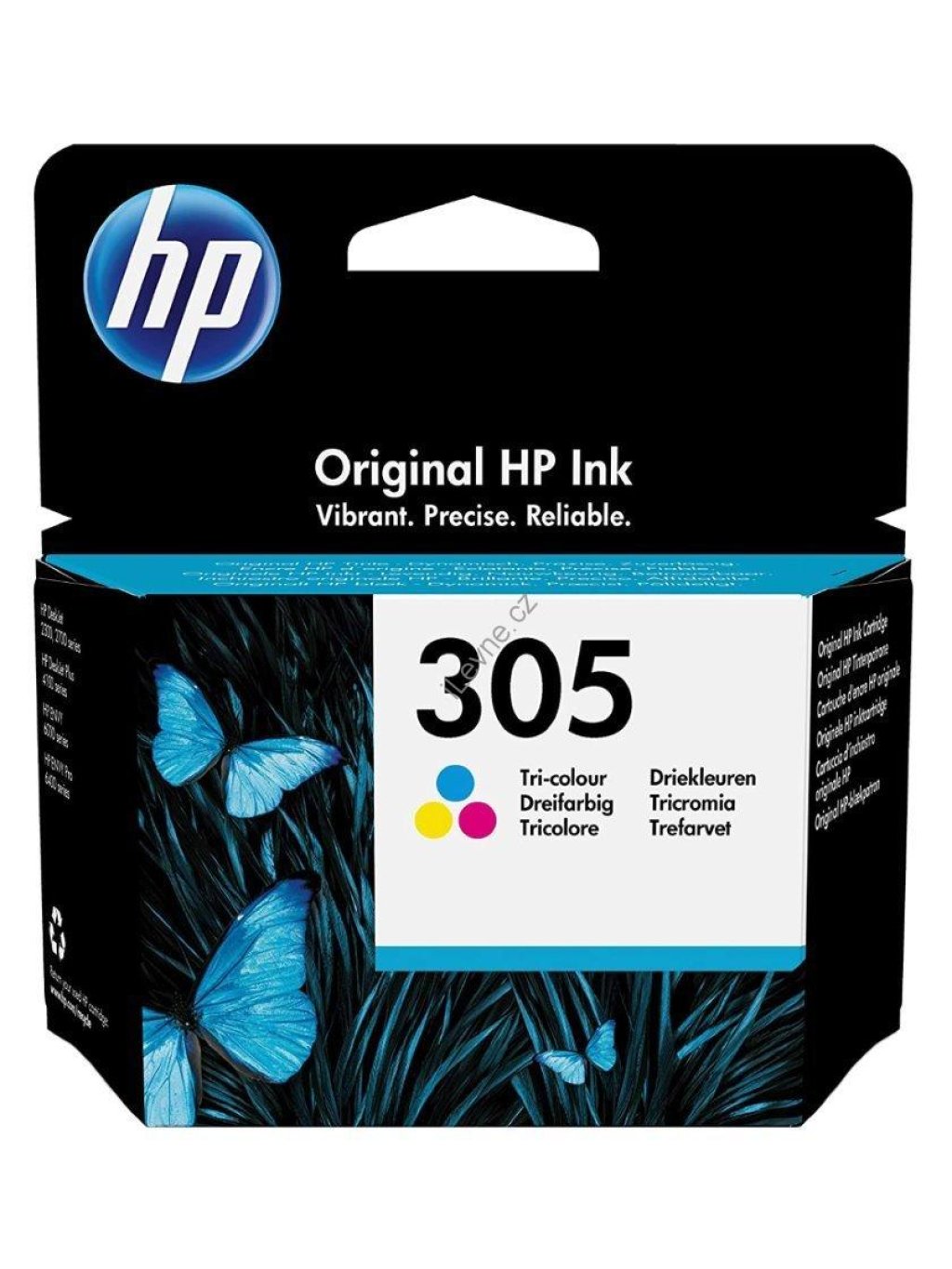 HP inkoustová kazeta 305 CMY pro DeskJet 2300, 2710, 2720, DeskJet Plus 4100