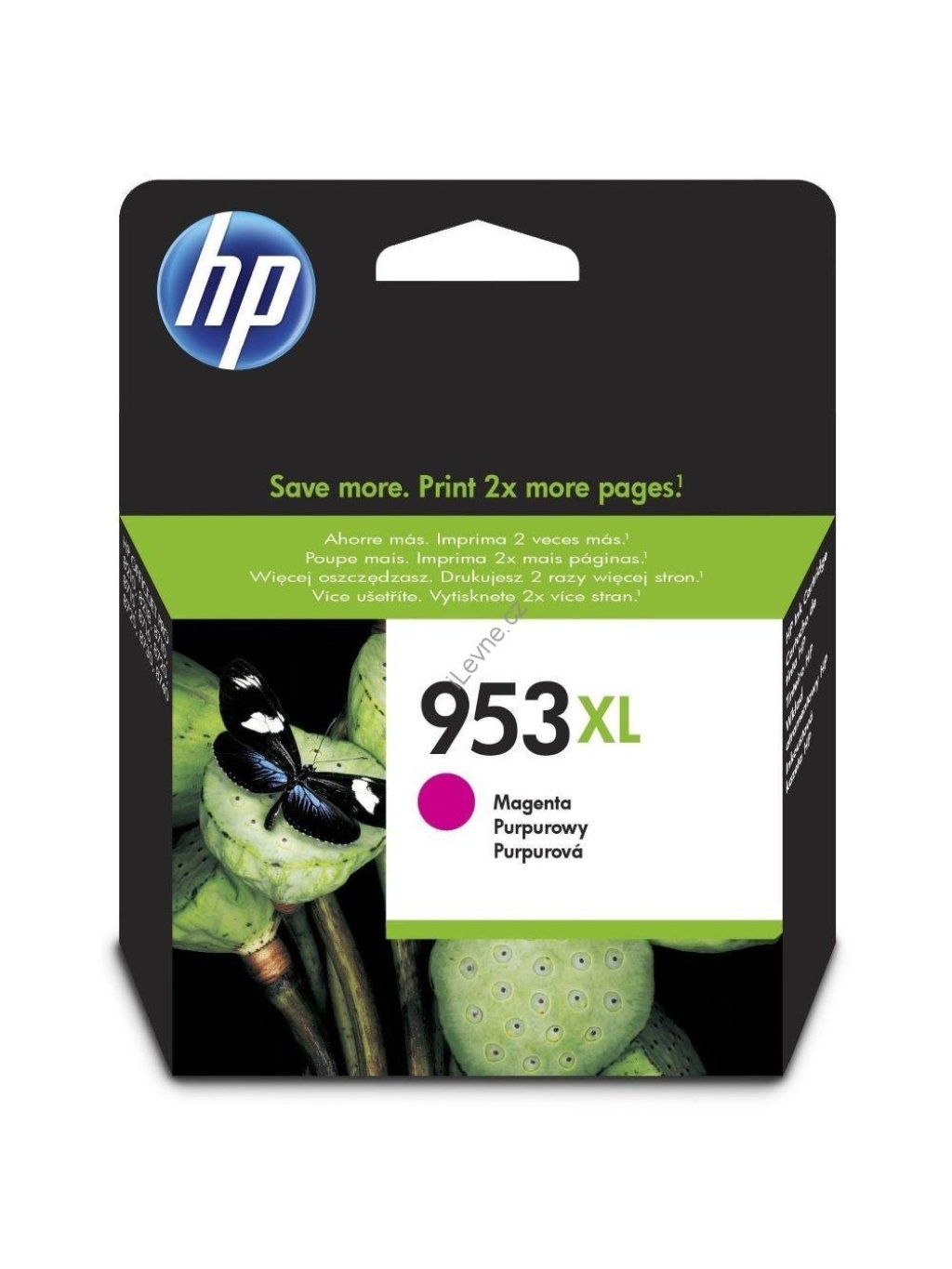 HP inkoustová kazeta 953XL purpurová F6U17AE originál