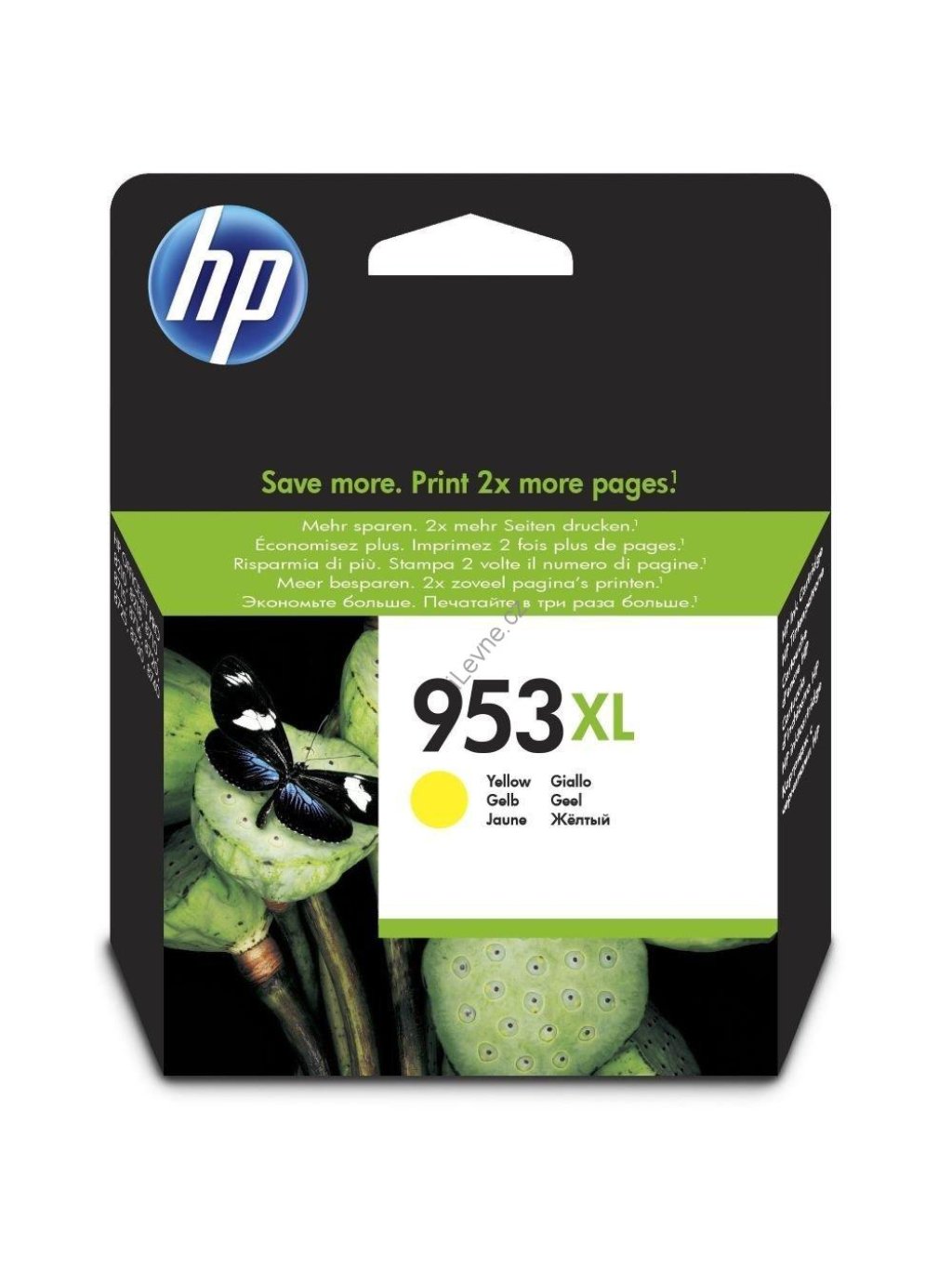HP inkoustová kazeta 953XL žlutá F6U18AE originál