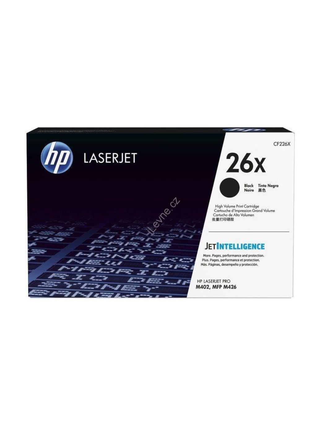 HP tisková kazeta 26X černá originál, CF226X