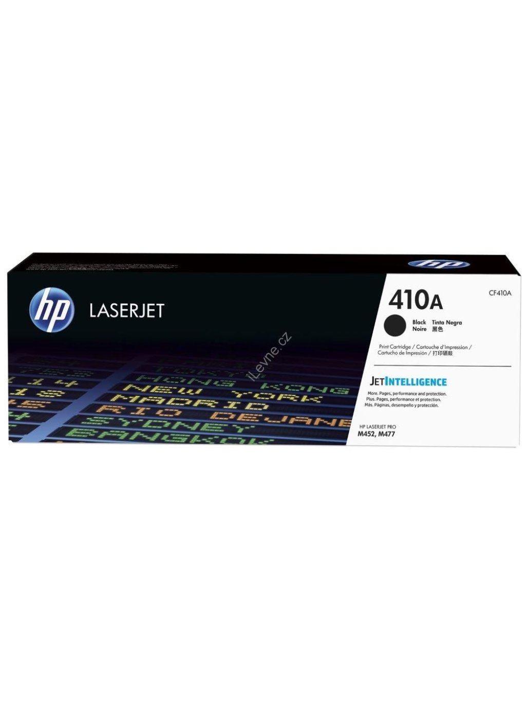 HP tisková kazeta 410A černá originál, CF410A