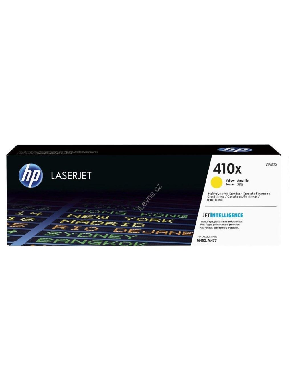 HP tisková kazeta 410X žlutá originál, CF412X