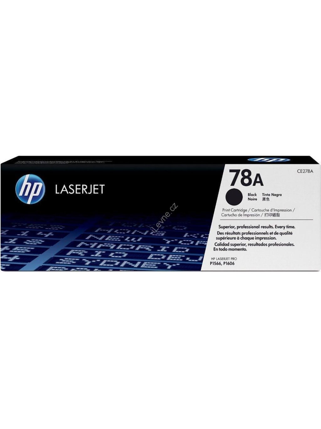 HP tisková kazeta černá pro P1566, P1606w CE278A originál