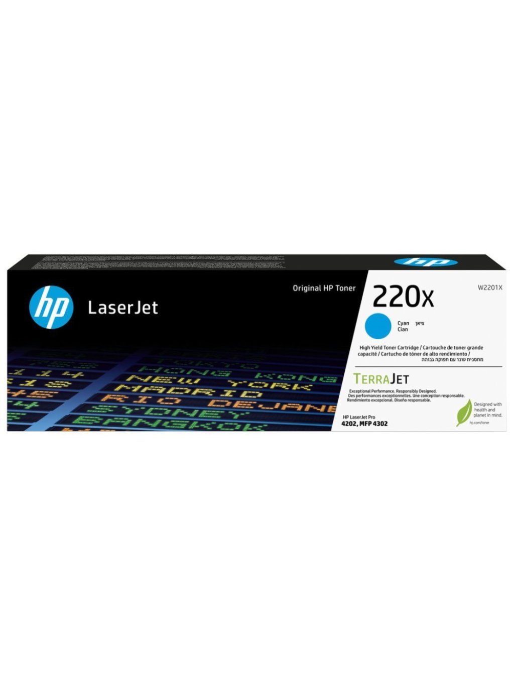 HP toner 220X (azurový, 5500str.)