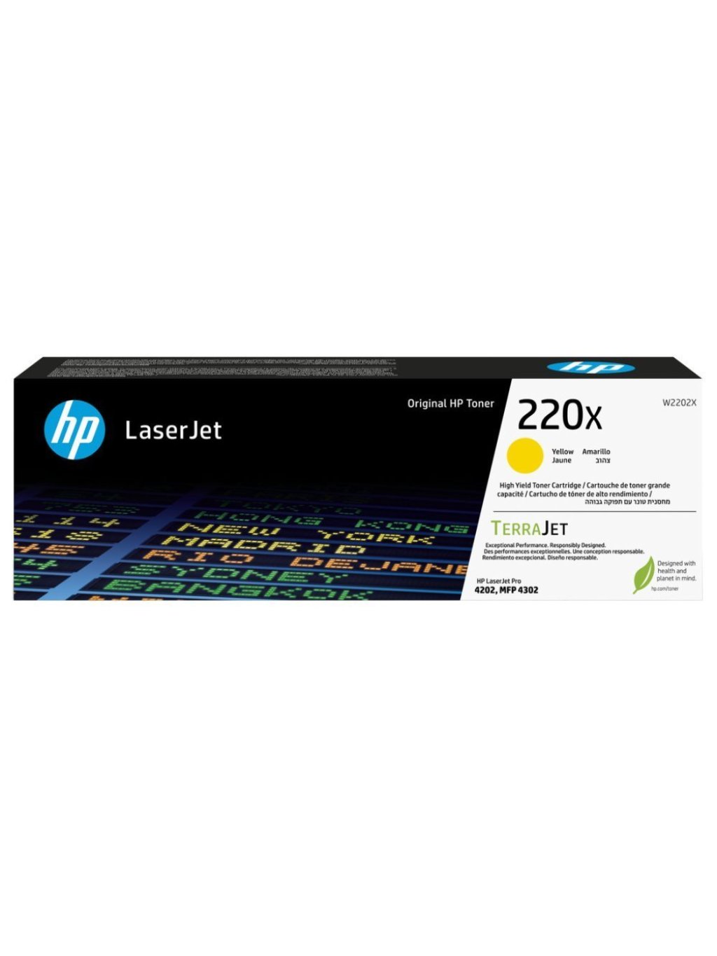 HP toner 220X (žlutý, 5500str.)