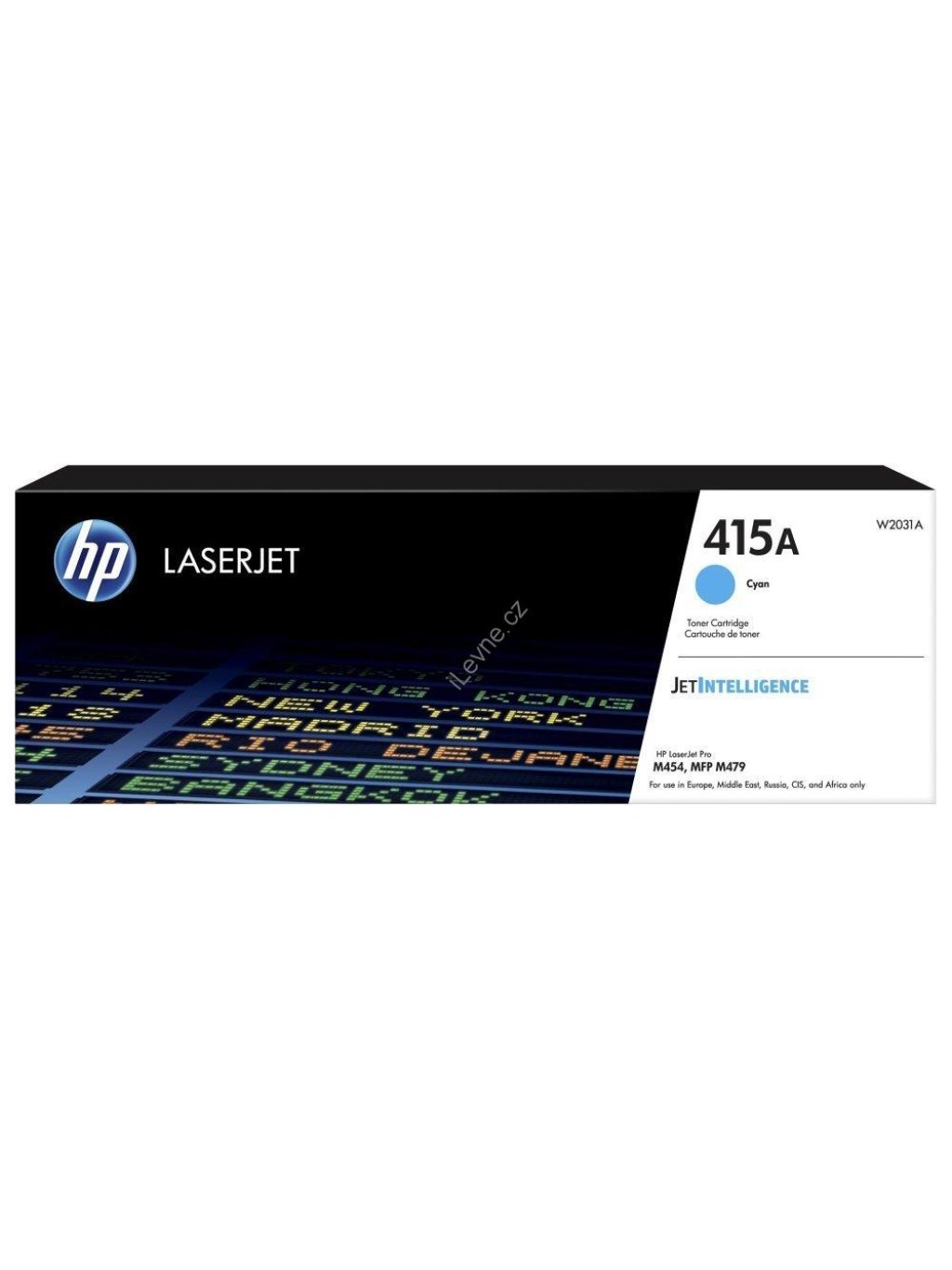 HP toner W2031A (azurový, 2100str.) pro Color LaserJet Pro M454dn,M454dw,MFP M479fdn,MFP M479fdw