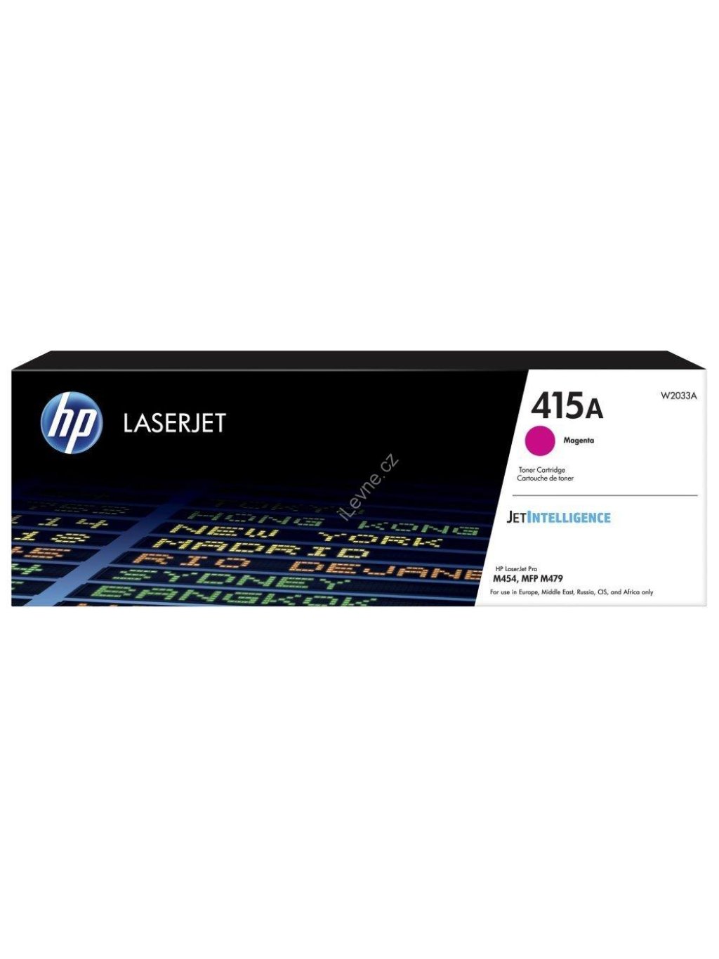 HP toner W2033A (purpurový, 2100str.) pro Color LaserJet Pro M454dn,M454dw,MFP M479fdn,MFP M479fdw