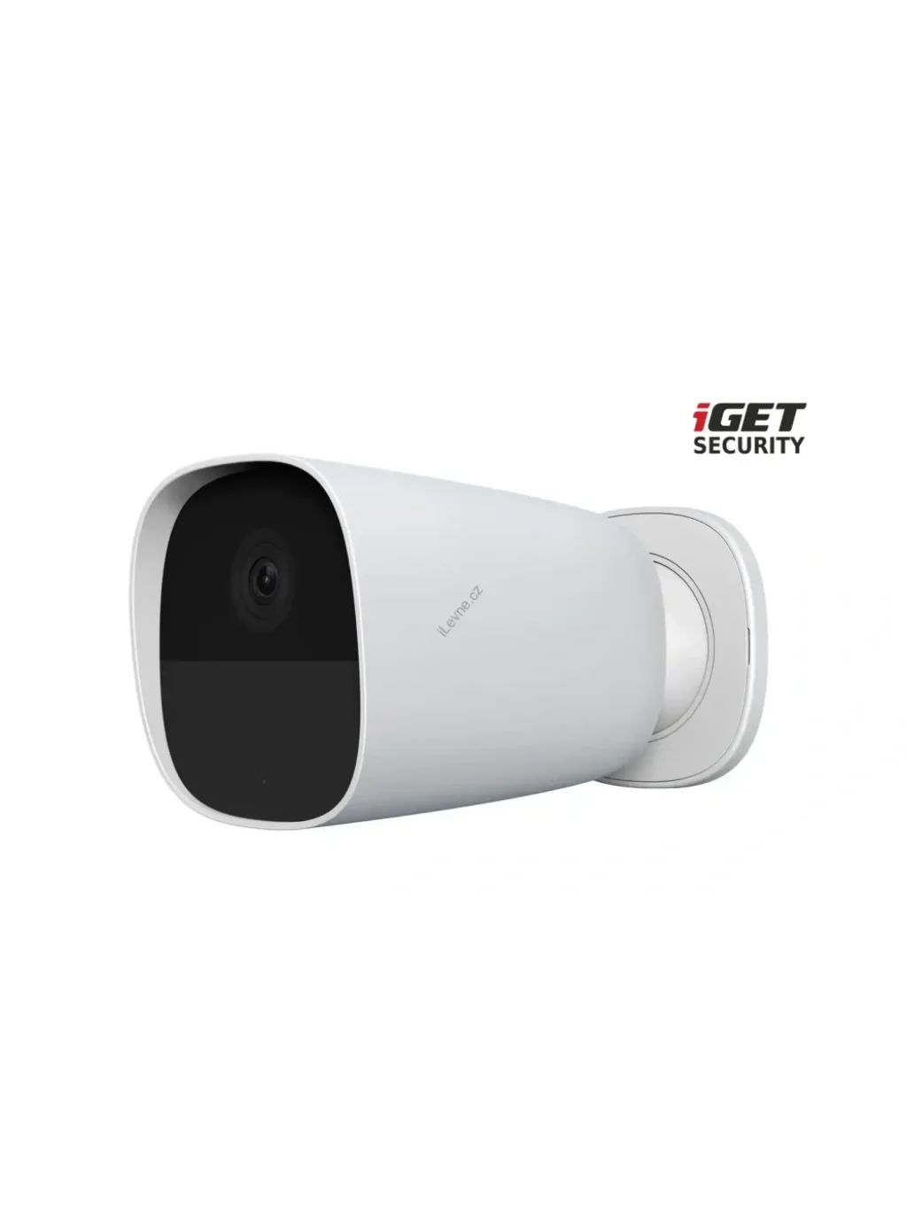 iGET SECURITY EP26 White - WiFi bateriová FullHD kamera, IP65, zvuk,samostatná a pro alarm M5-4G CZ
