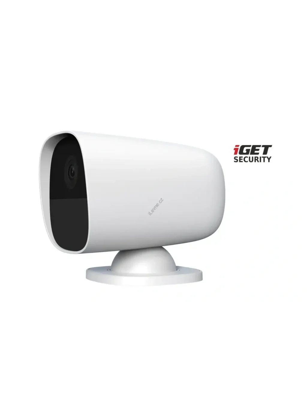 iGET SECURITY EP26 White - WiFi bateriová FullHD kamera, IP65, zvuk,samostatná a pro alarm M5-4G CZ