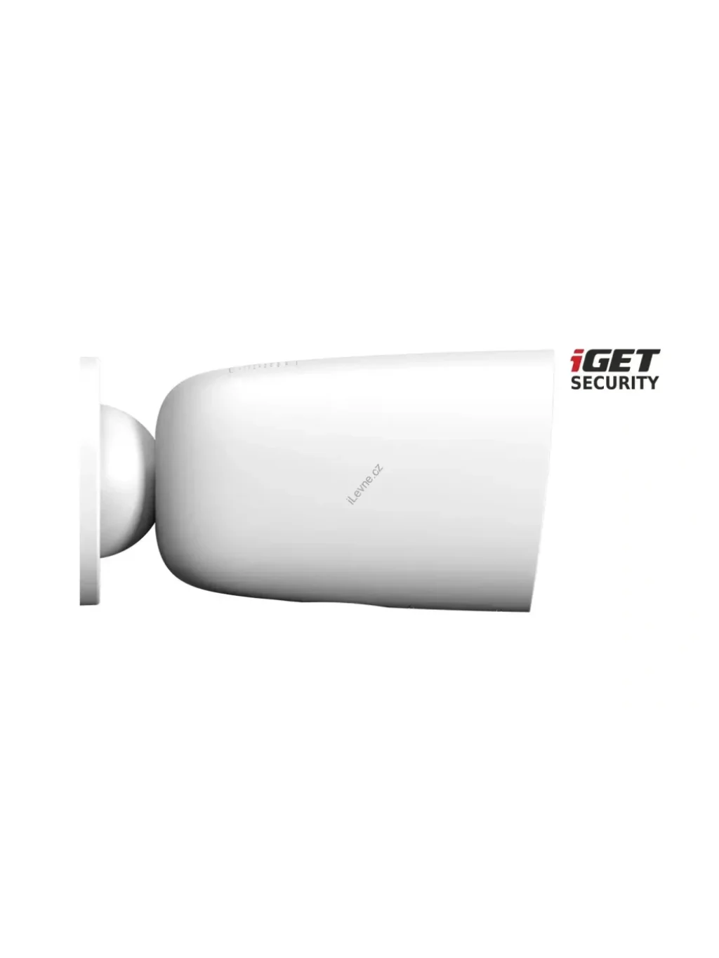 iGET SECURITY EP26 White - WiFi bateriová FullHD kamera, IP65, zvuk,samostatná a pro alarm M5-4G CZ