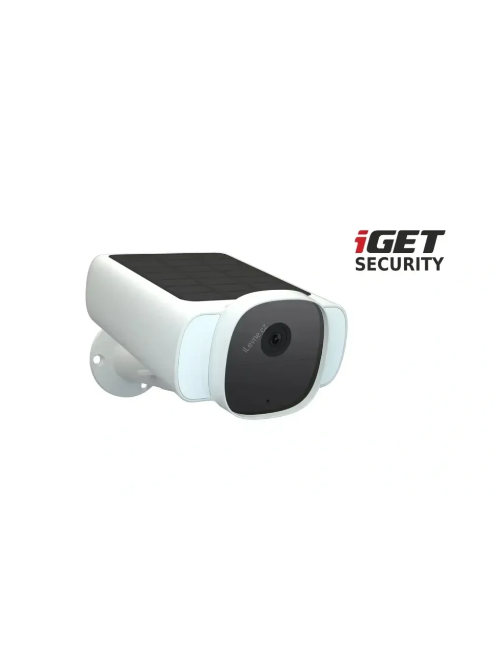 iGET SECURITY EP29 White - WiFi solární bateriová FullHD kamera, IP66, samostatná i pro alarm M5