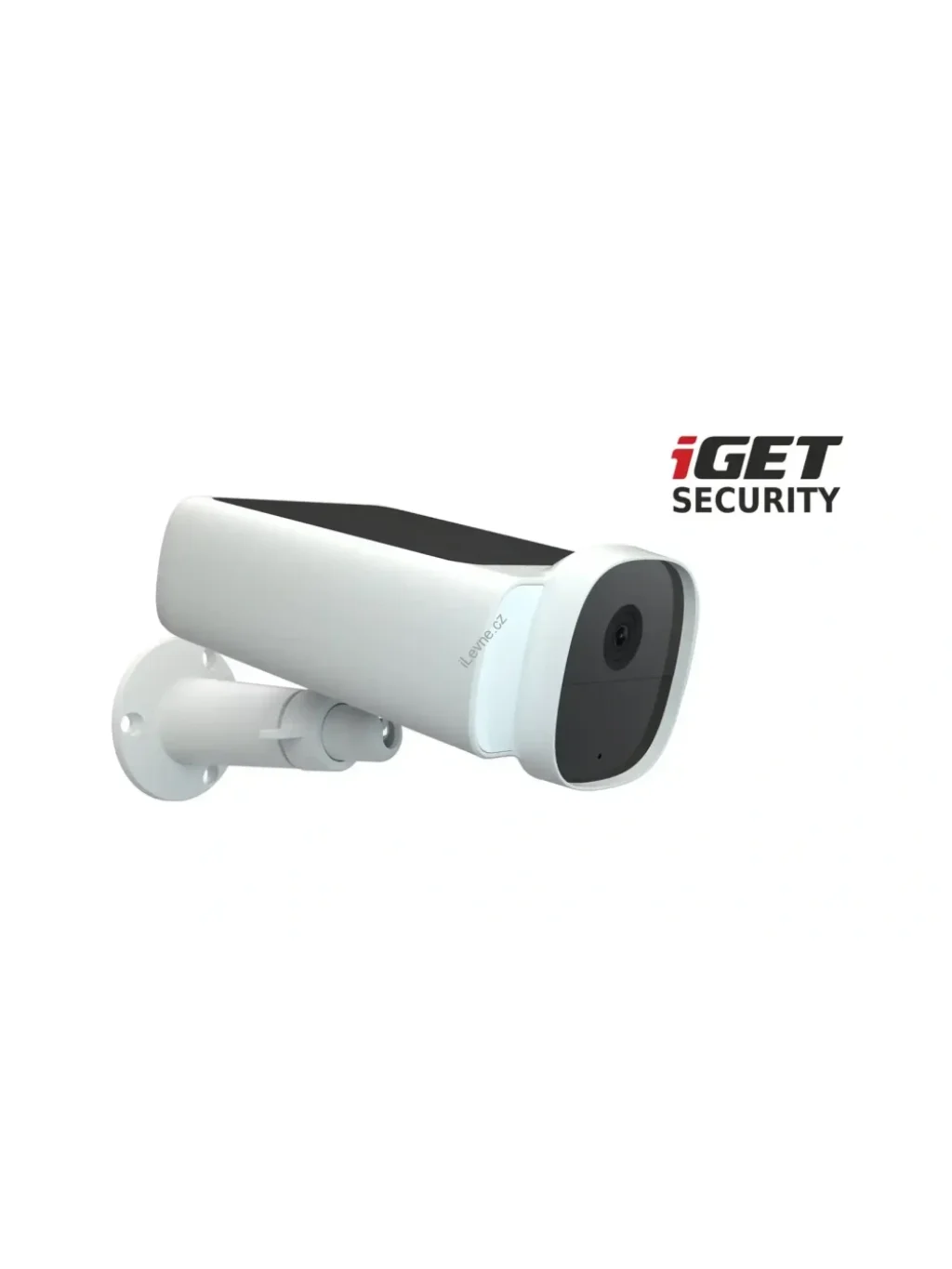 iGET SECURITY EP29 White - WiFi solární bateriová FullHD kamera, IP66, samostatná i pro alarm M5