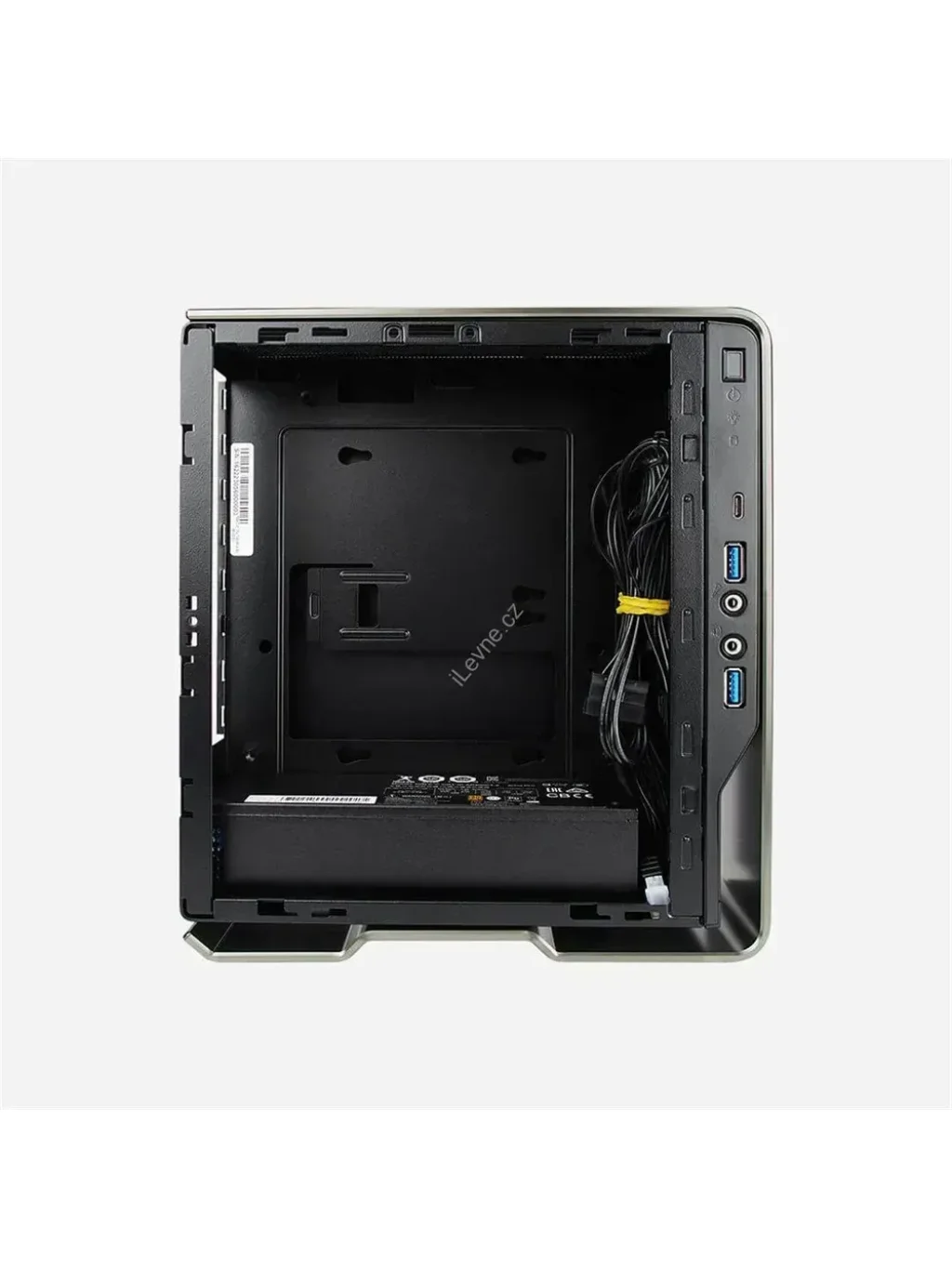 InWin Chopin MAX/Mini ITX/Šedá a černá/200W/80PLUS Gold