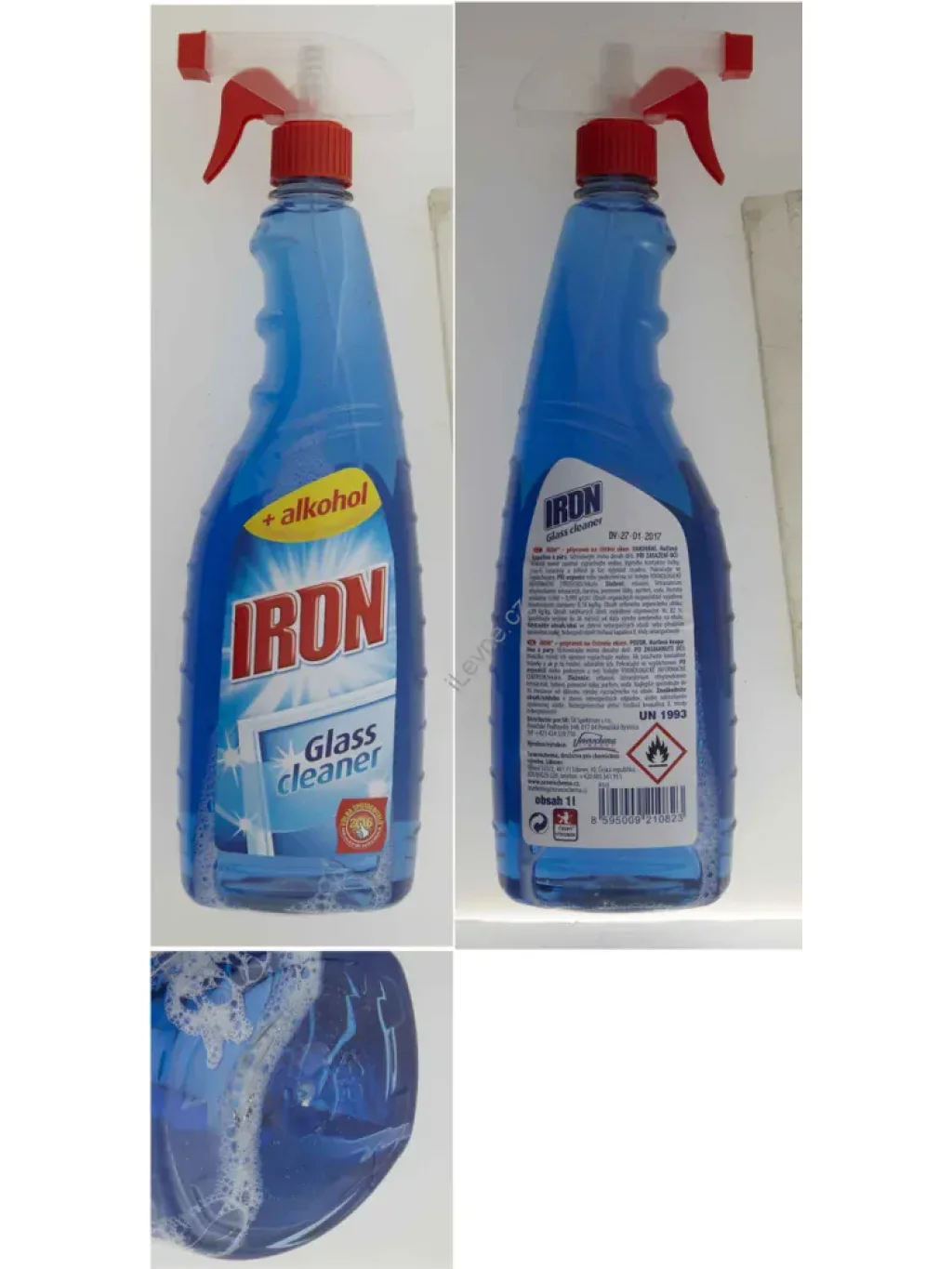 Iron prostředek na mytí oken 1x1L