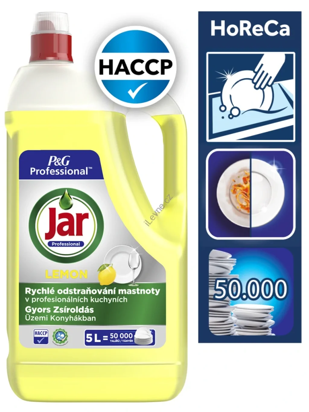 Jar Lemon P&G Professional Prostředek na mytí nádobí 1x5L