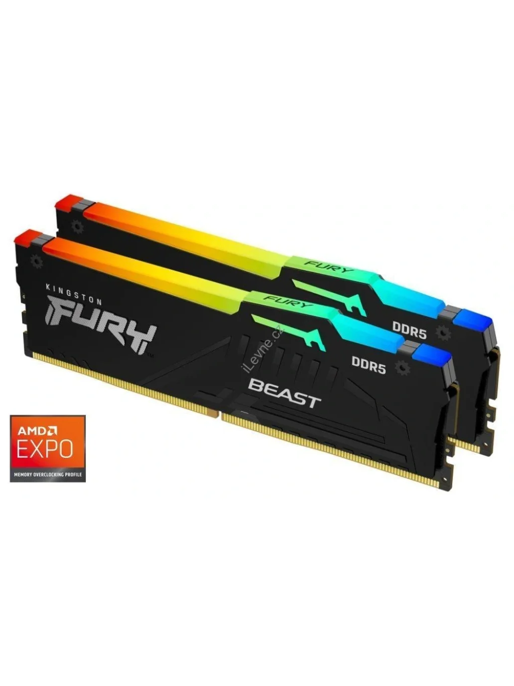 FURY Beast Black RGB EXPO 32GB DDR5 5600MT/s CL36 / DIMM / Kit 2x 16GB
