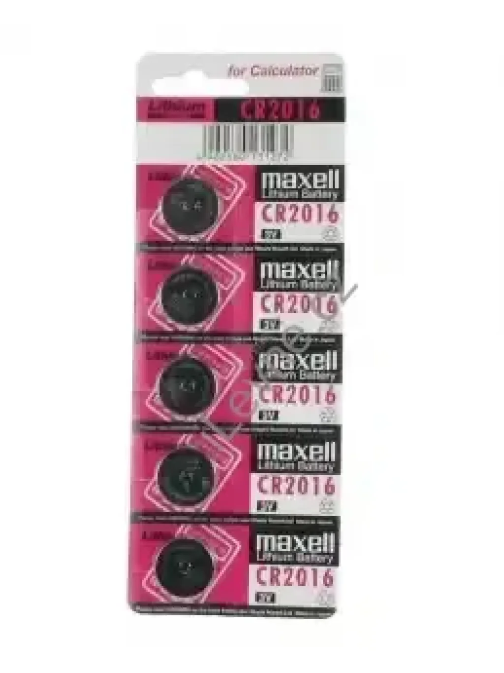 Knoflíková baterie CR 2016 Maxell - lithiová baterie