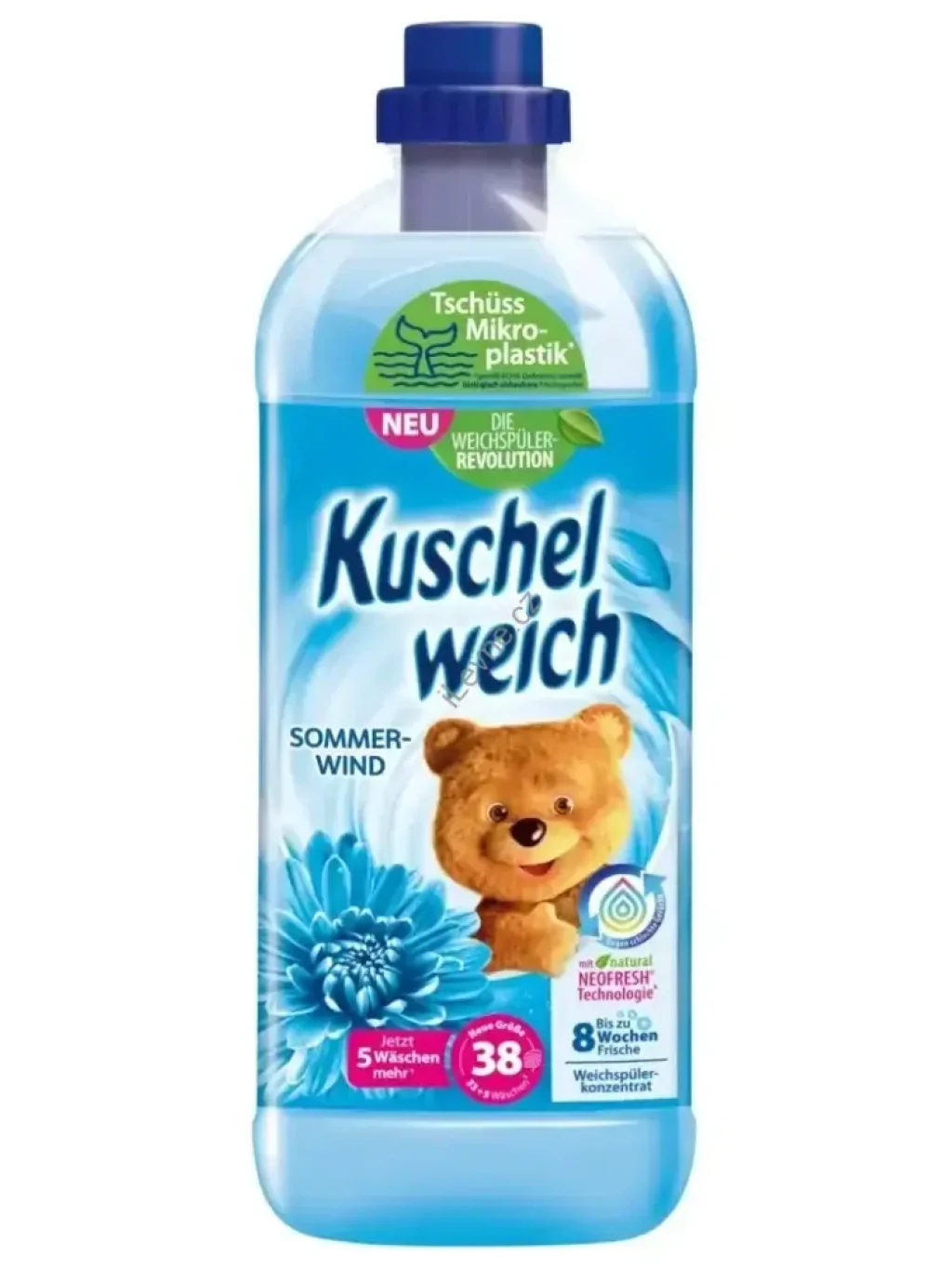 Kuschelweich aviváž Sommerwind (modrá) 38 dávek 1 l