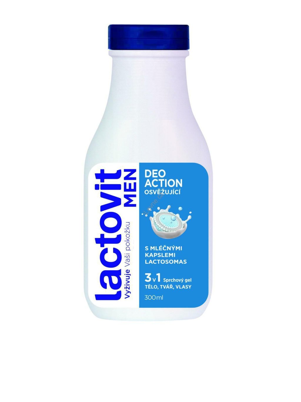 Lactovit Men - sprchový gel DeoAction 3v1, 300 ml