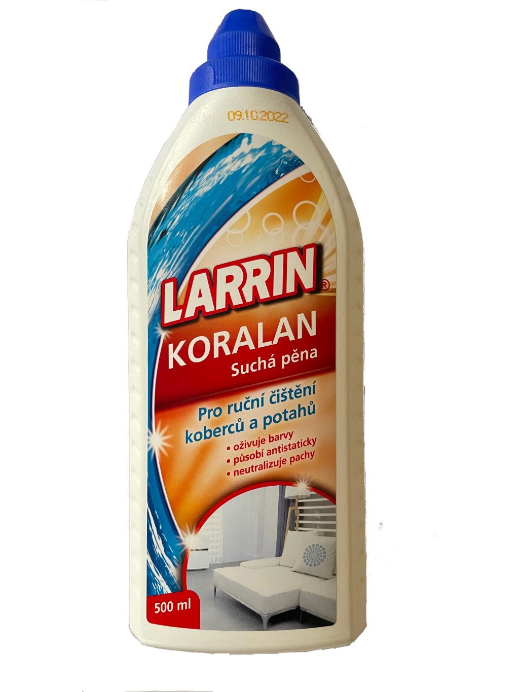 Larrin Koralan pro ruční čištění koberců a čalounění 500ml