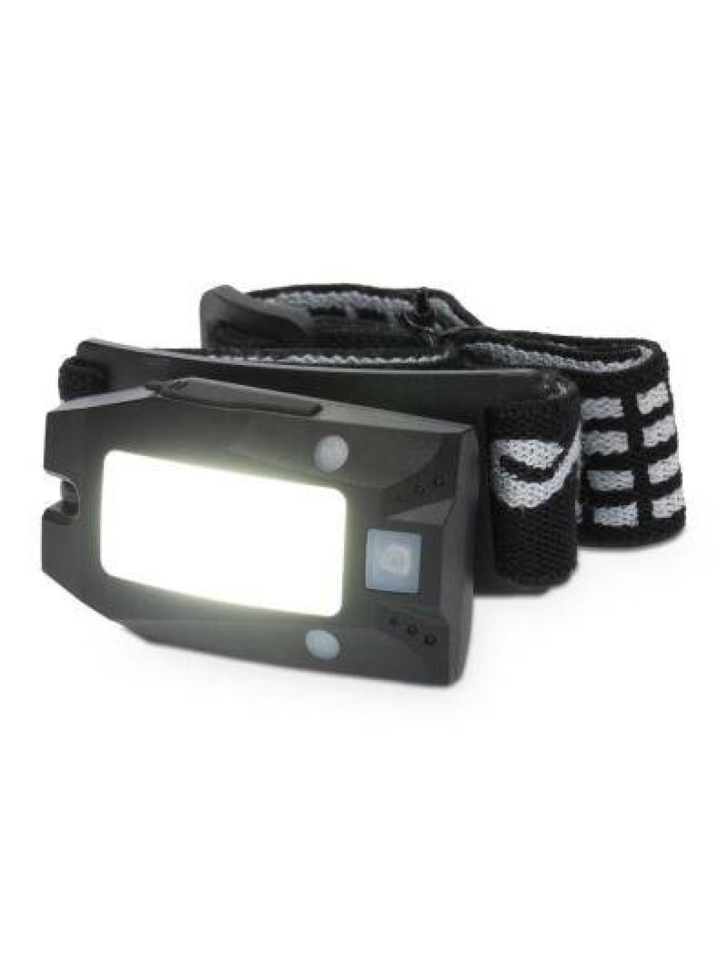 LED čelovka/ 180 lm/ napájení z baterie/ napájení z USB/ 3.7 V DC/ včetně baterií/ dobíjecí/ černá