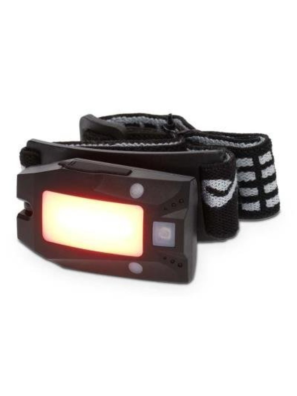 LED čelovka/ 180 lm/ napájení z baterie/ napájení z USB/ 3.7 V DC/ včetně baterií/ dobíjecí/ černá