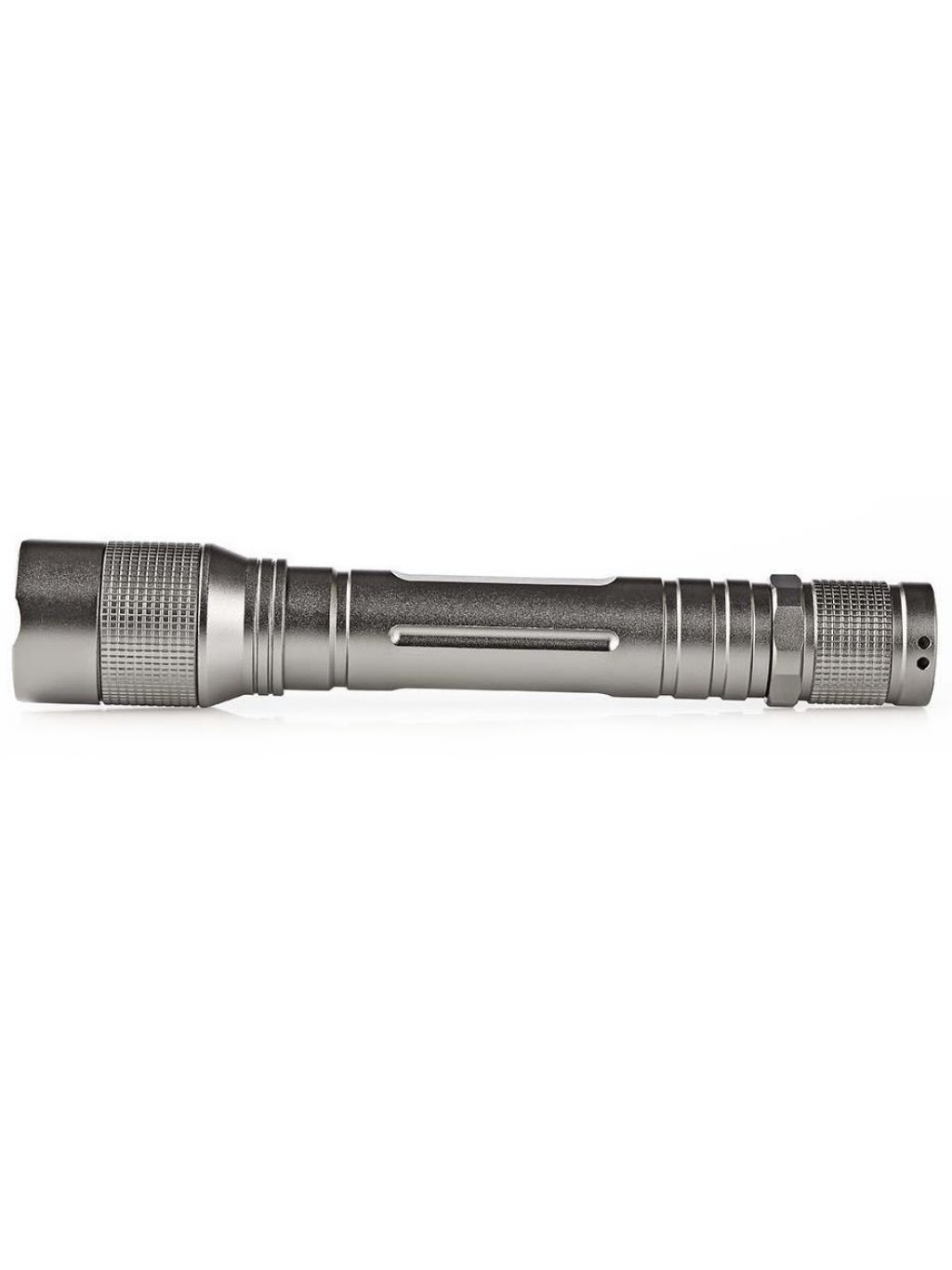 LED svítilna/ napájení z baterie/ 3 V DC/ 3 W/ 150 lm/ dosah 120 m/ šedá