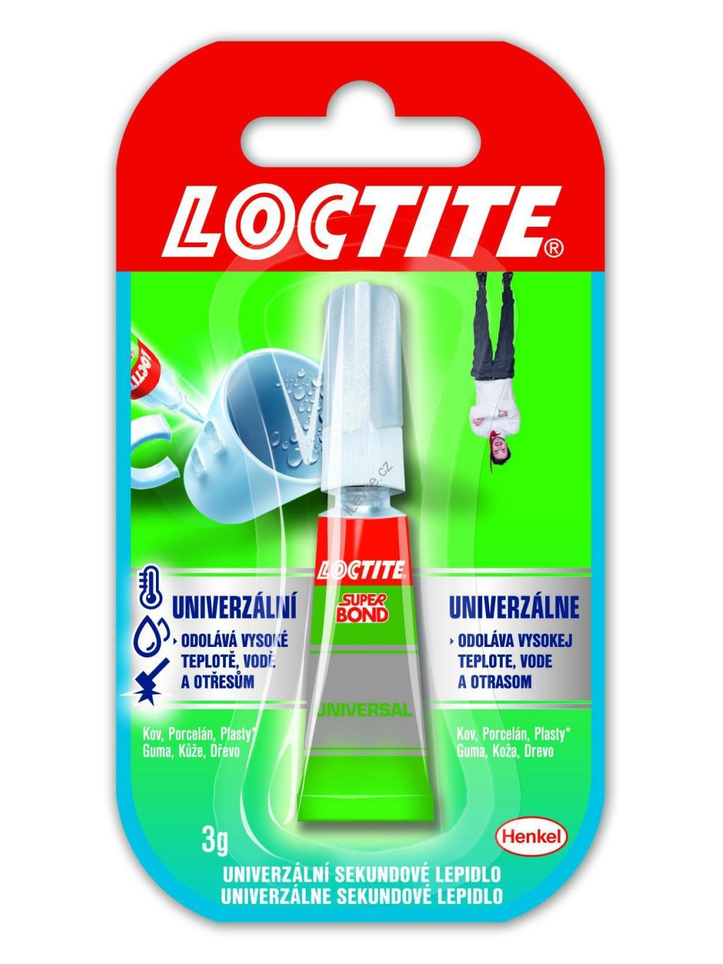 Loctite - sekundové lepidlo Super Bond, 3 g
