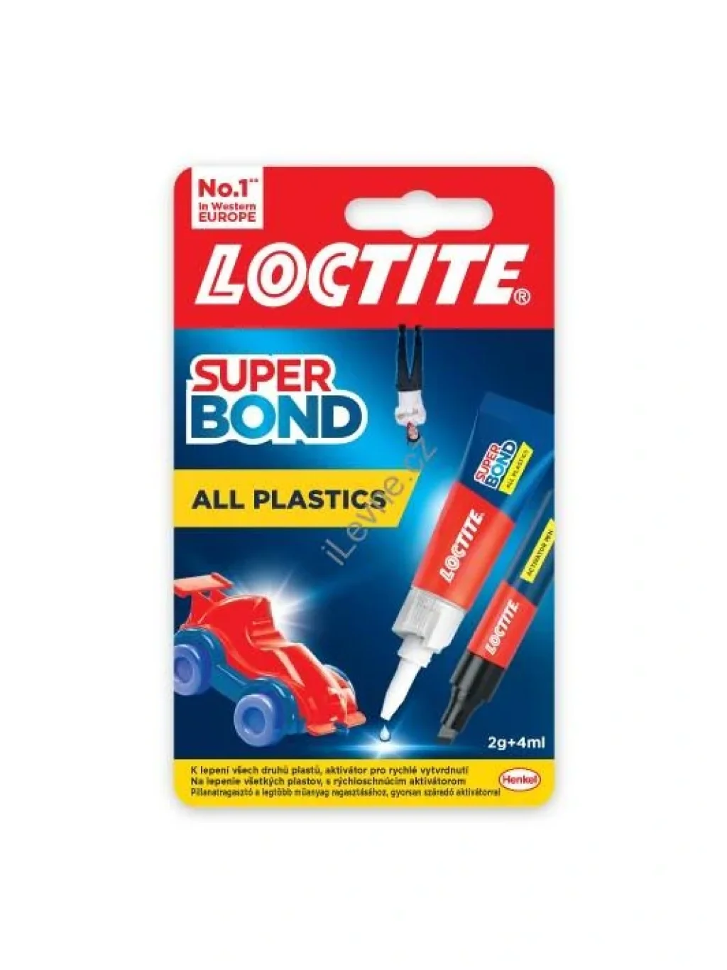 Loctite - Super Bond All Plastics, 2 g + 4 ml