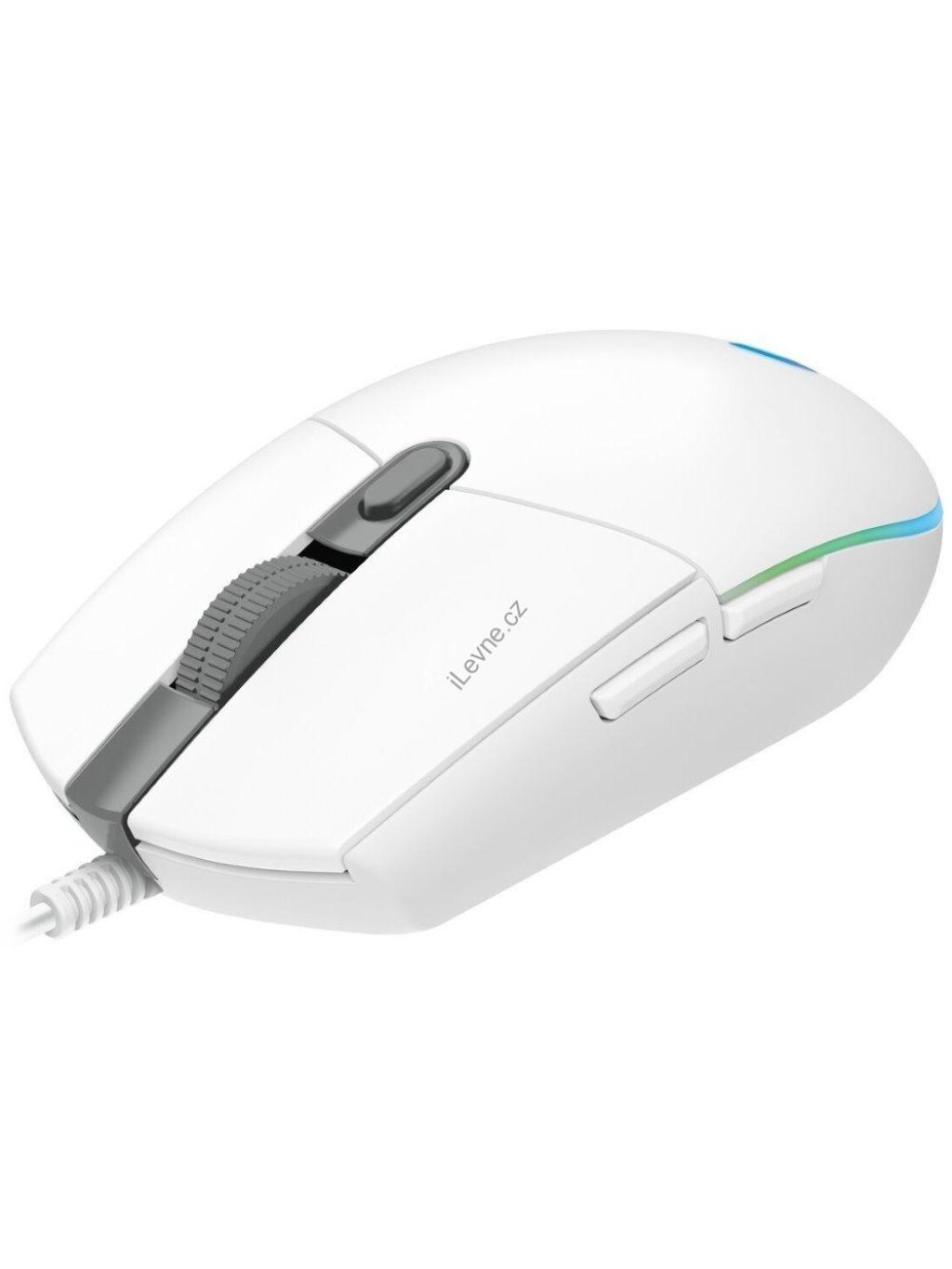 Logitech herní myš G102 LIGHTSYNC/ optická/ 6 tlačítek/ 8000dpi/ USB/ bílá
