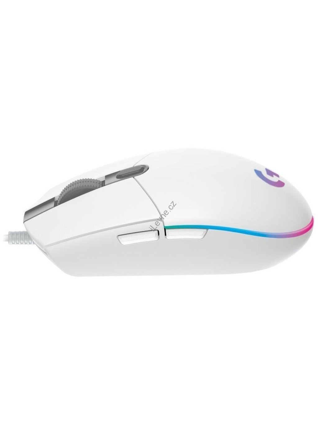 Logitech herní myš G102 LIGHTSYNC/ optická/ 6 tlačítek/ 8000dpi/ USB/ bílá