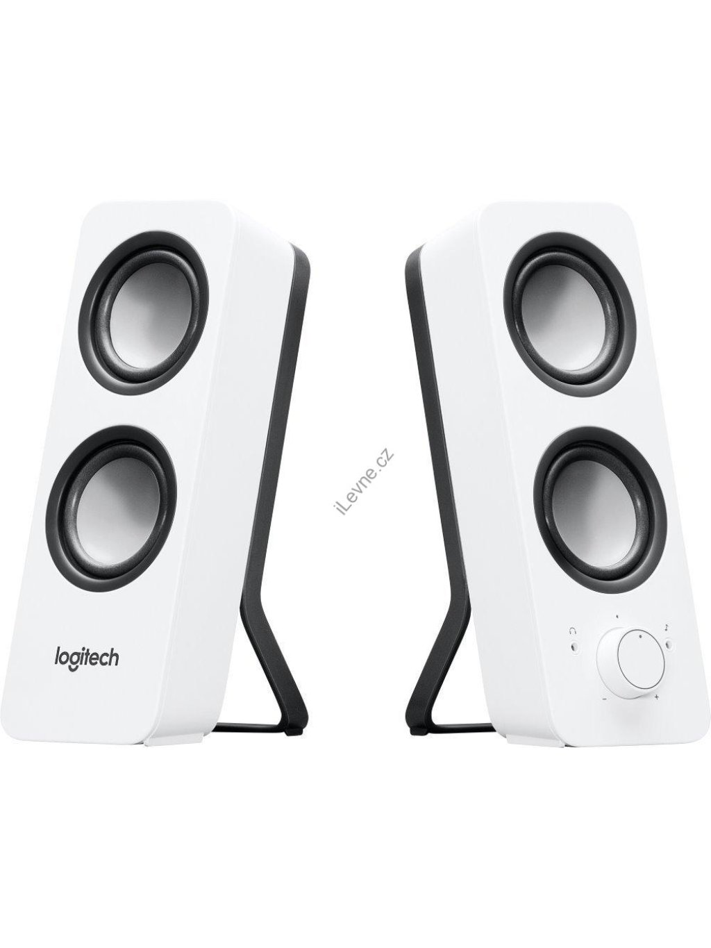 Logitech repro Z200 Multimedia Speakers/ 2.0/ 10W/ 3.5mm jack/ Snow White-bílý