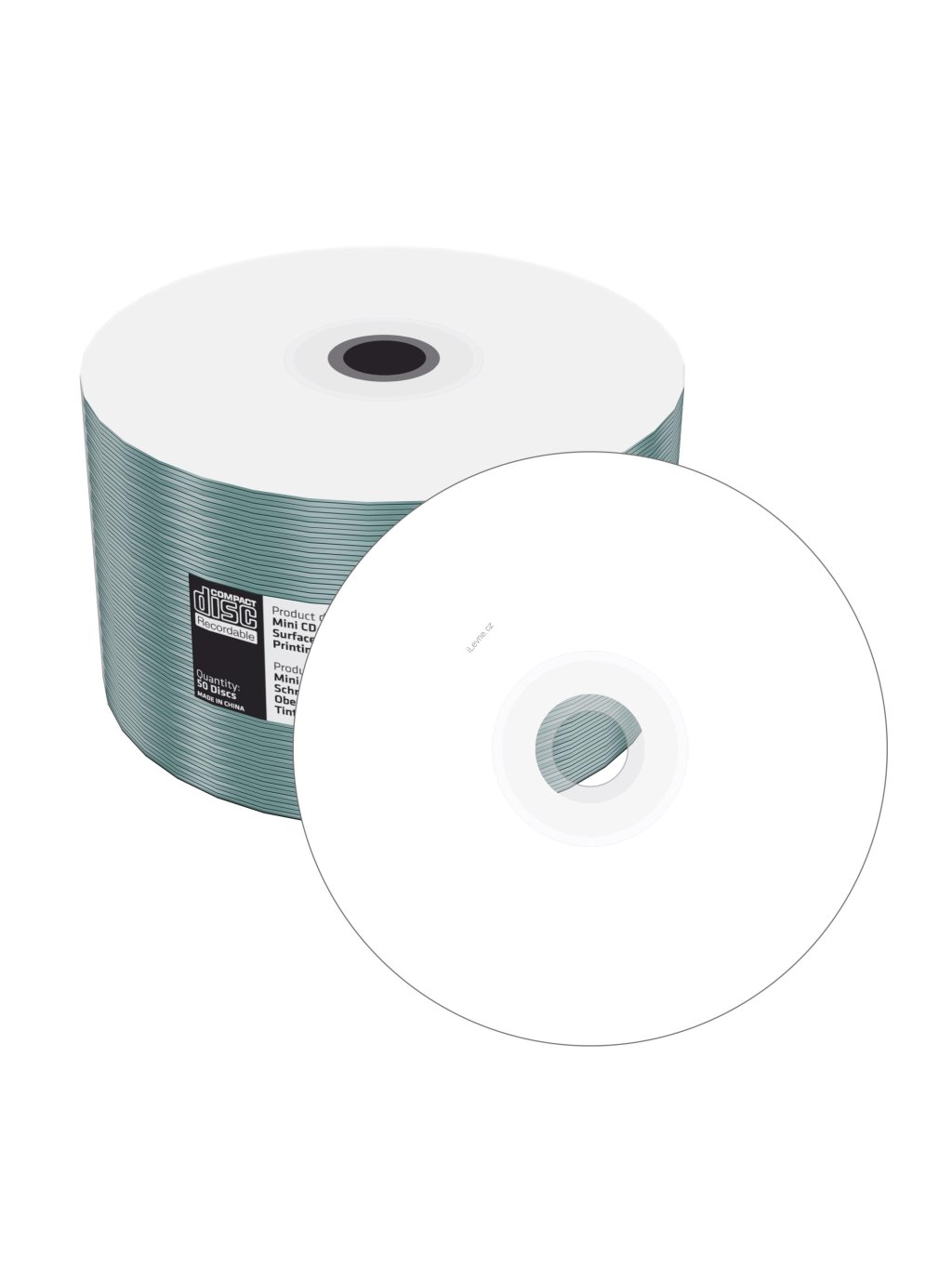 MEDIARANGE CD-R 8cm 200MB 24x folie 50ks Inkjet Printable