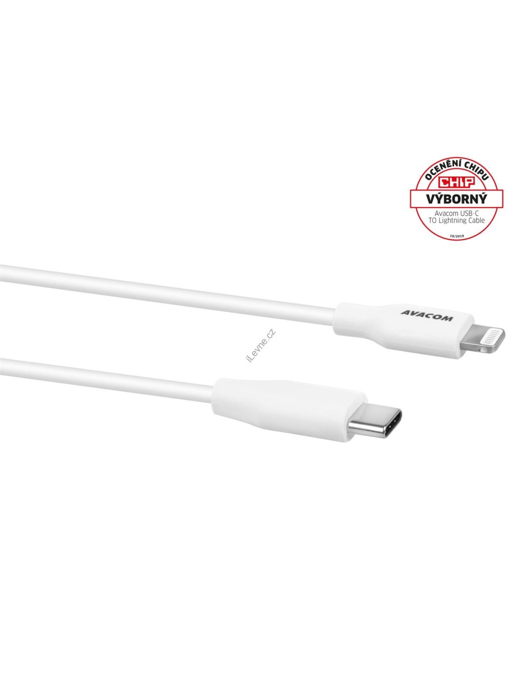MFIC-120W kabel USB-C - Lightning, MFi certifikace, 120cm, bílá