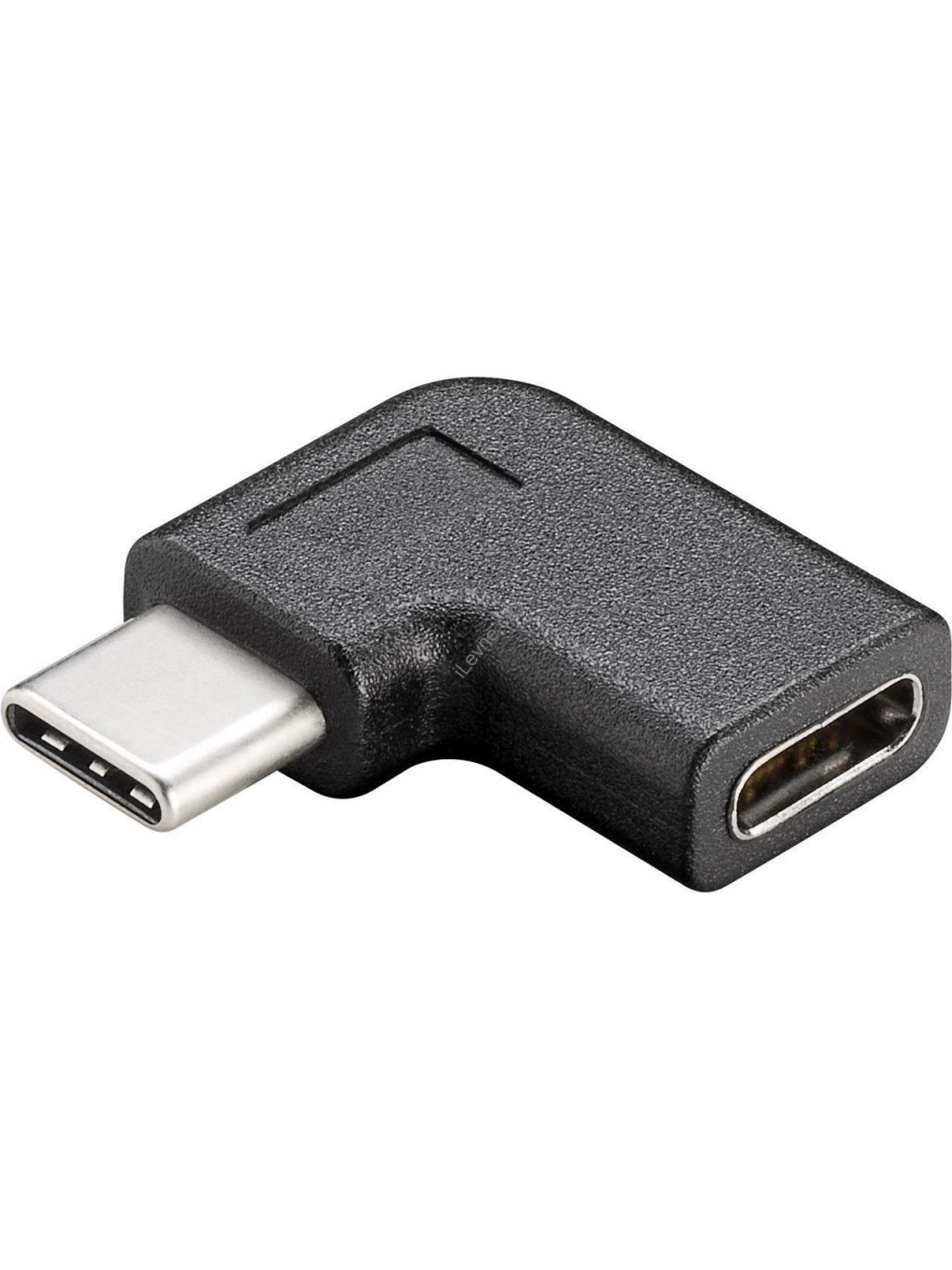 MicroConnect USB-C angled Adapter, 10Gbps, 4K60Hz, 100W