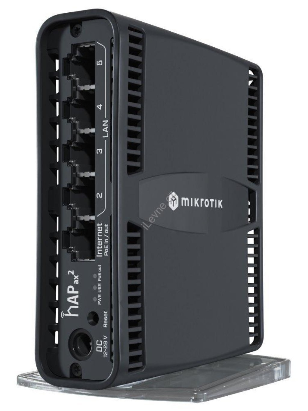 MikroTik hAP ax2, 5x GLAN, 2.4+5Ghz, 802.11b/g/n/ac/ax Wi-Fi 6, PoE in/out, ROS 7, L4, PSU, indoor