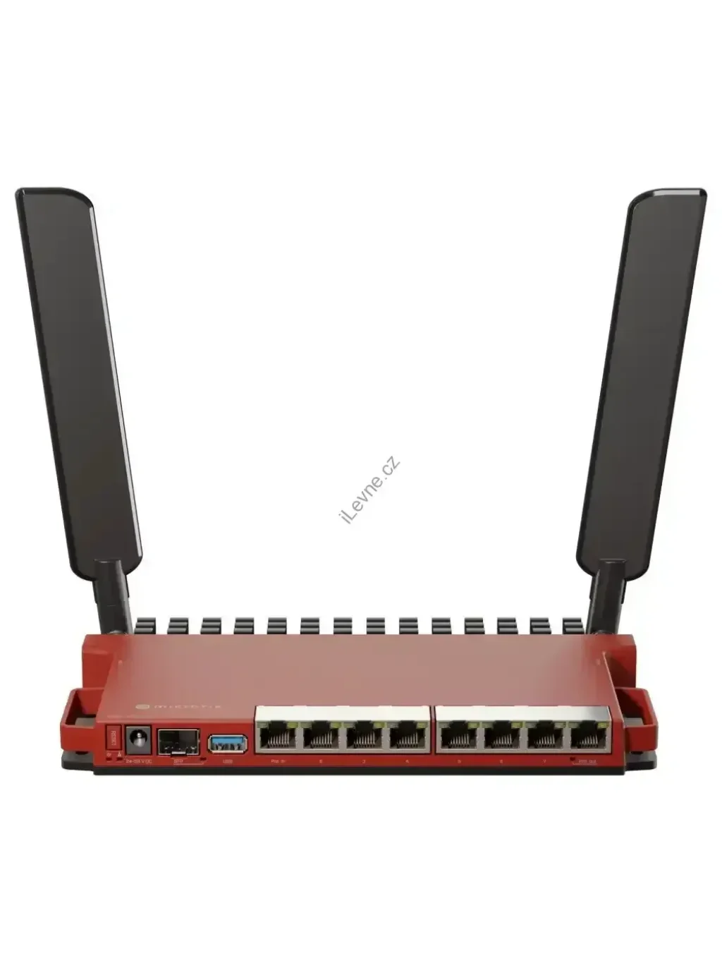 MikroTik L009UiGS-2HaxD-IN, ARM CPU, 512MB RAM, Wi-Fi 6 (802.11ax), 8x GLAN, PoE in/out, SFP, USB 3.0, L5