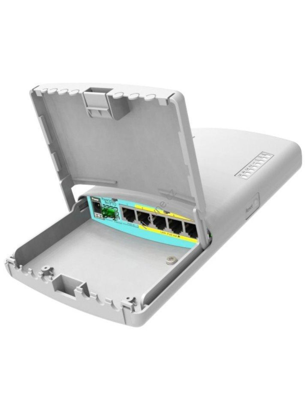 MikroTik RouterBOARD PowerBox Pro 128 MB RAM, 800 MHz, 5x LAN, PoE in/out 802.3af/at, SFP, L4