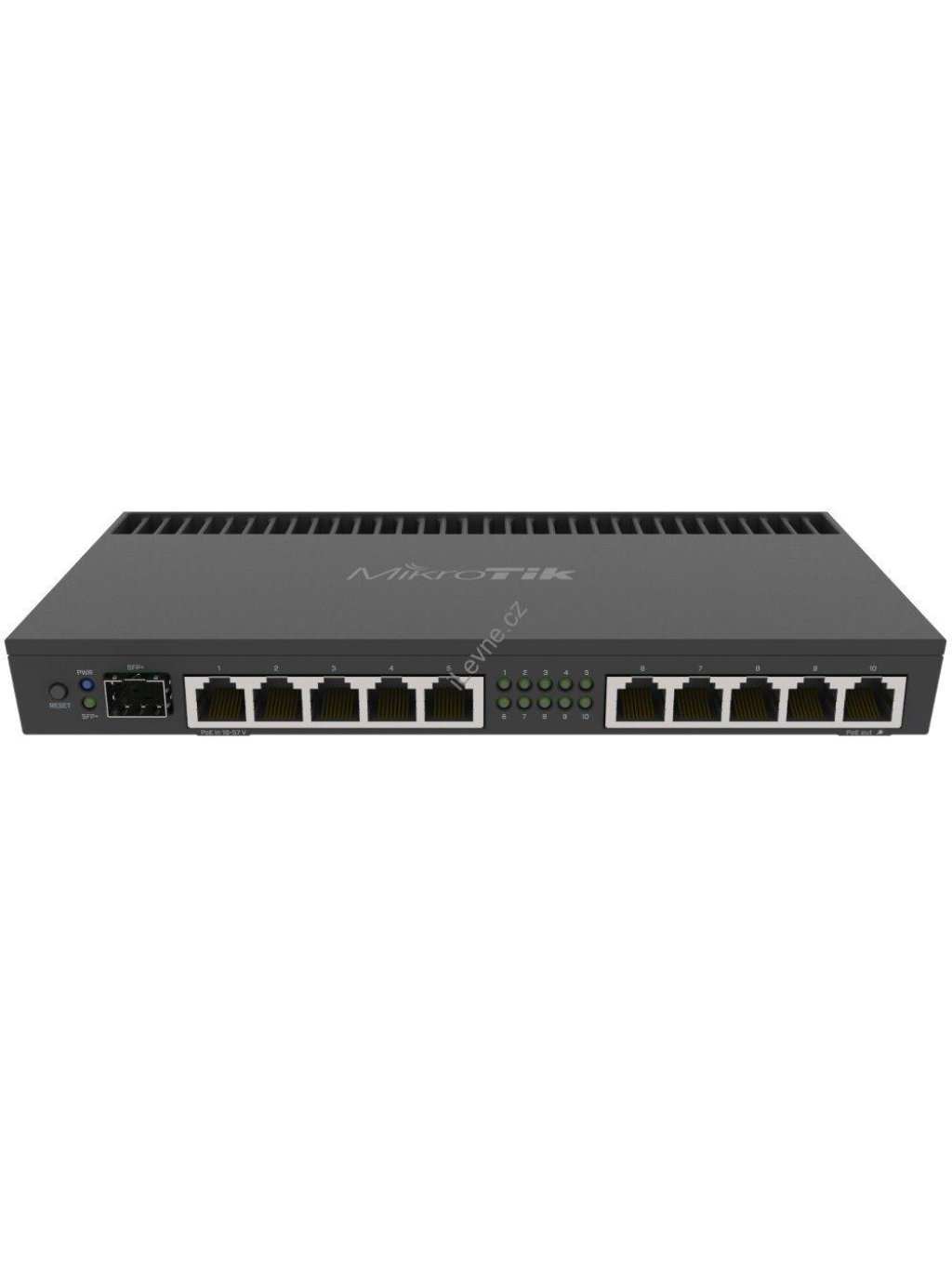 MikroTik RouterBOARD RB4011iGS+RM, 4x 1,4 GHz, 10x Gigabit LAN, SFP+, L5