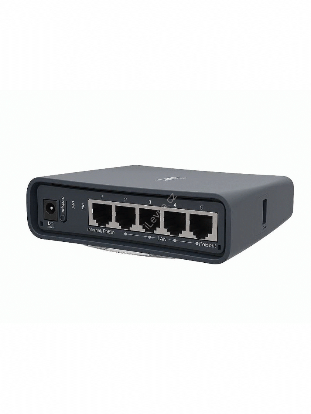 MikroTik RouterBOARD RB952Ui-5ac2nD-TC, hAP ac lite tower, 5x LAN, 2.4+5Ghz, 802.11a/b/g/n/ac, USB, 1x PoE out