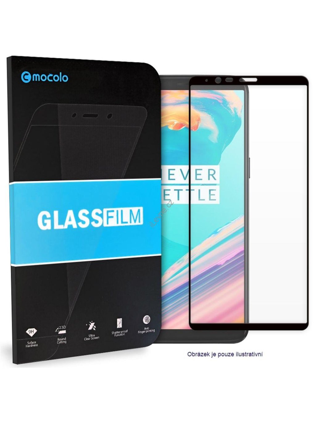 Mocolo 5D Tvrzené Sklo Black pro Xiaomi Redmi Note 7