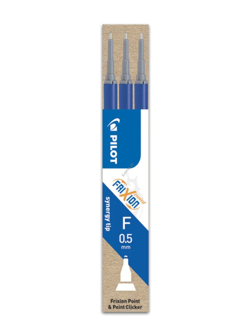 Náhradní náplň 0,5mm pro Frixion Point modrá - 3 kusy