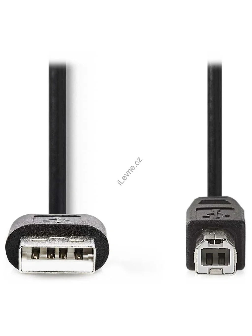 NEDIS kabel USB 2.0/ zástrčka USB-A - zástrčka USB-B/ k tiskárně apod./ černý/ bulk/ 2m