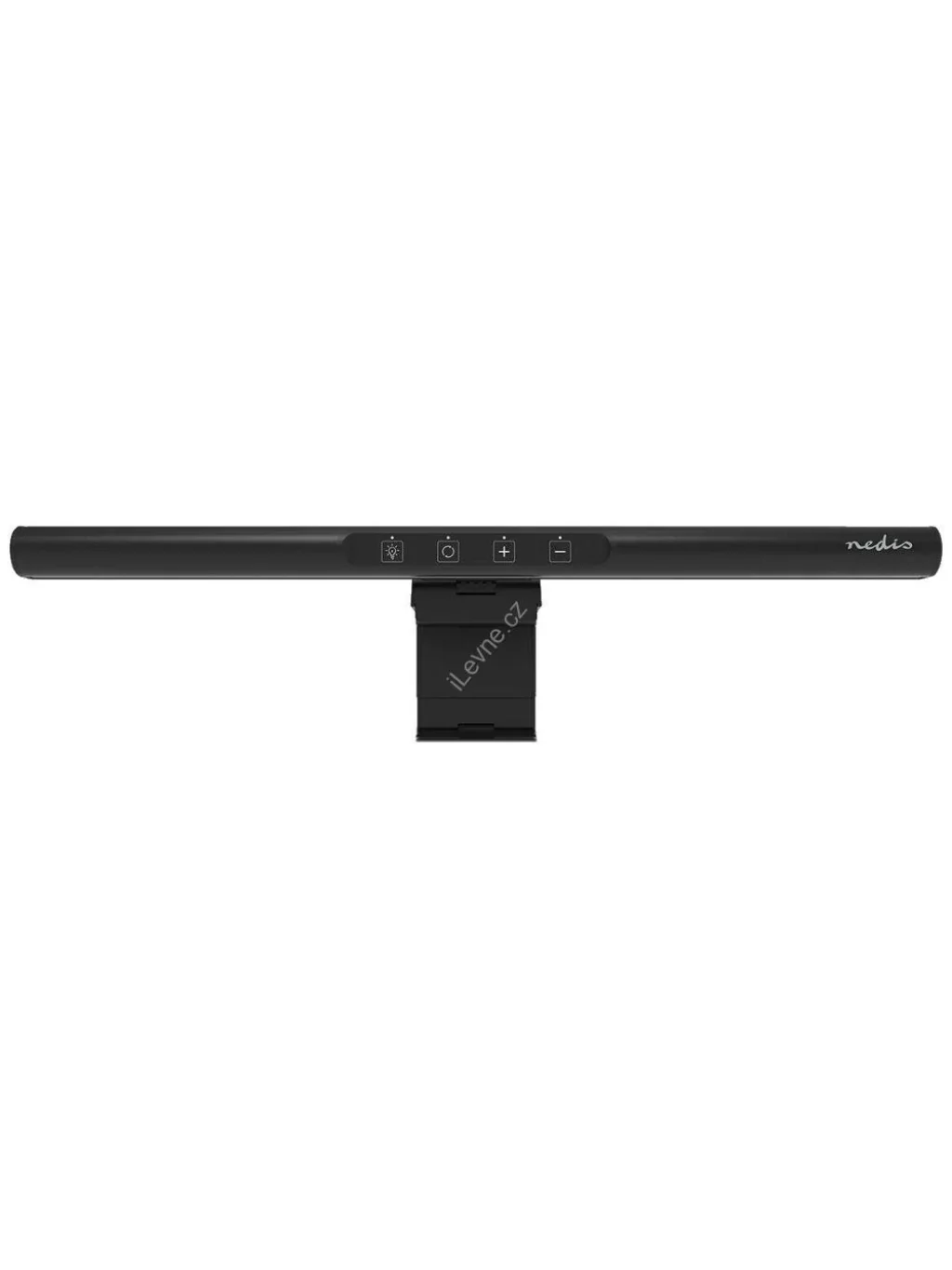 NEDIS LED světlená hliníková lišta pro monitor/ 40 cm/ 60 lm/ 80 LED's/ černá