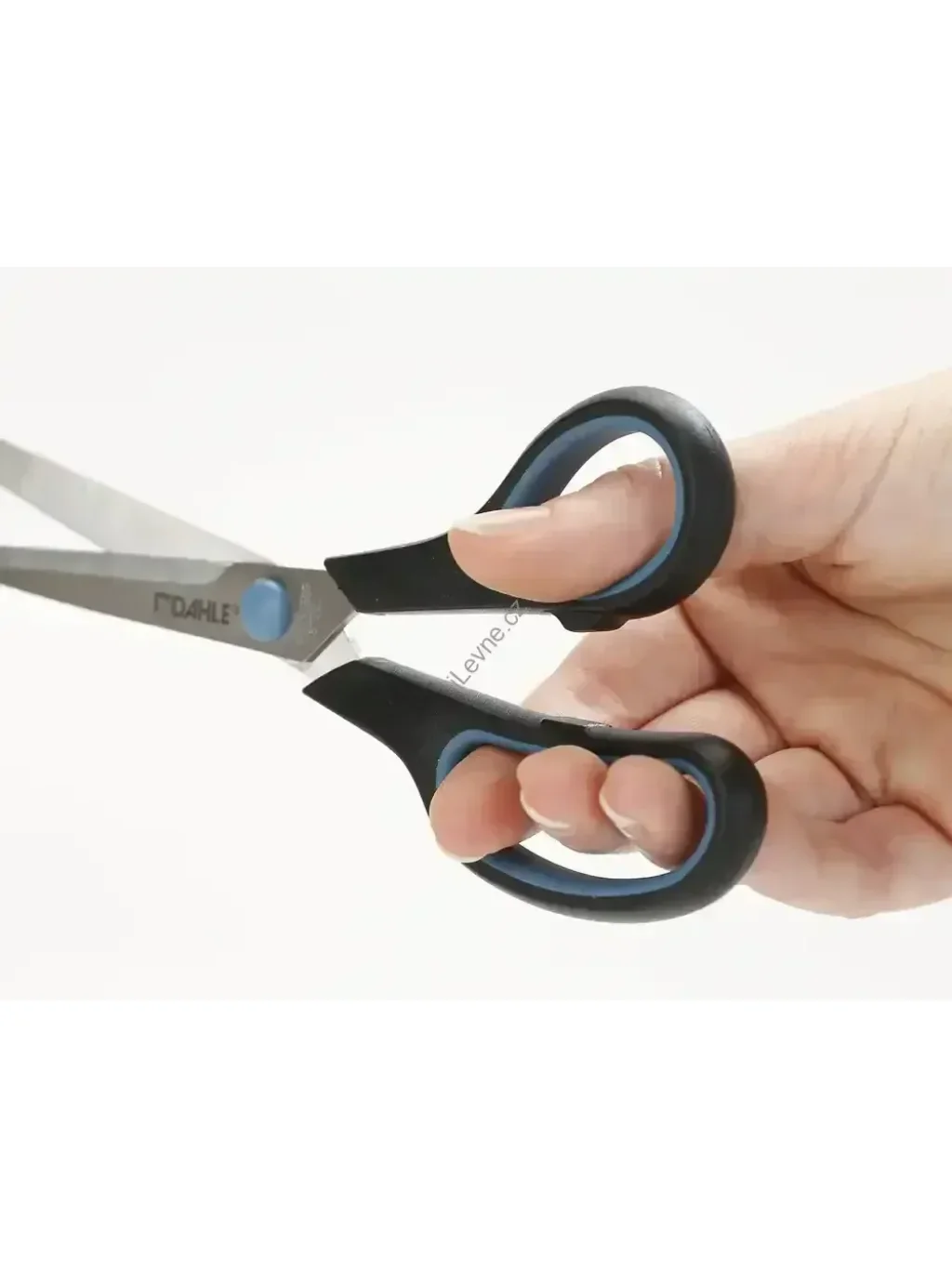 nůžky Office Comfort Grip, 20 cm, asymetrické, černé