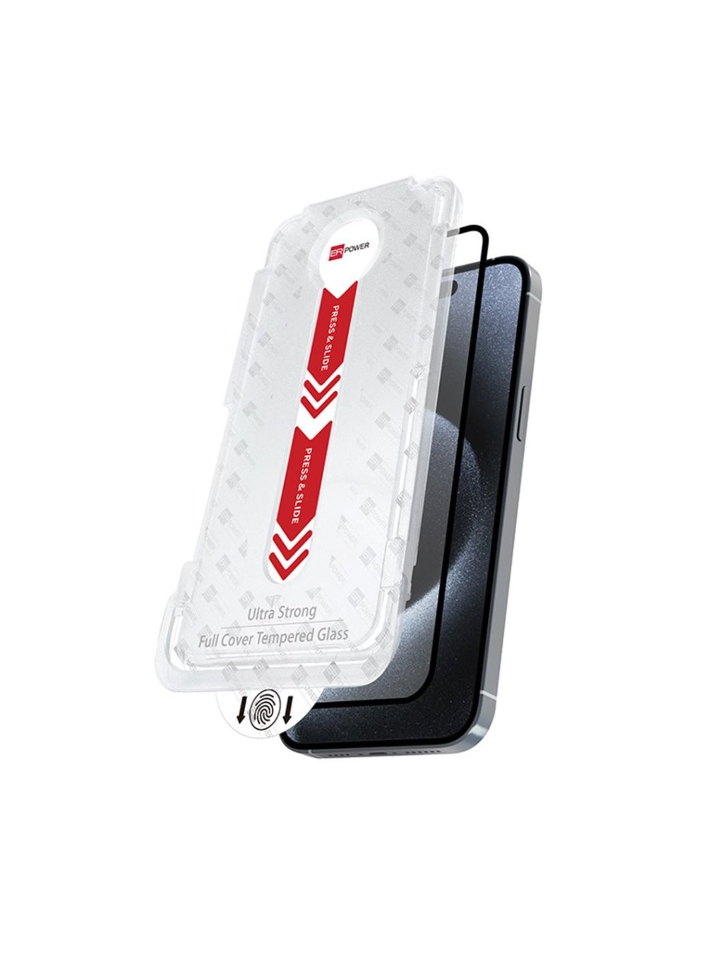 Ochrané sklo FC iPhone 15 6,1" Easy Install