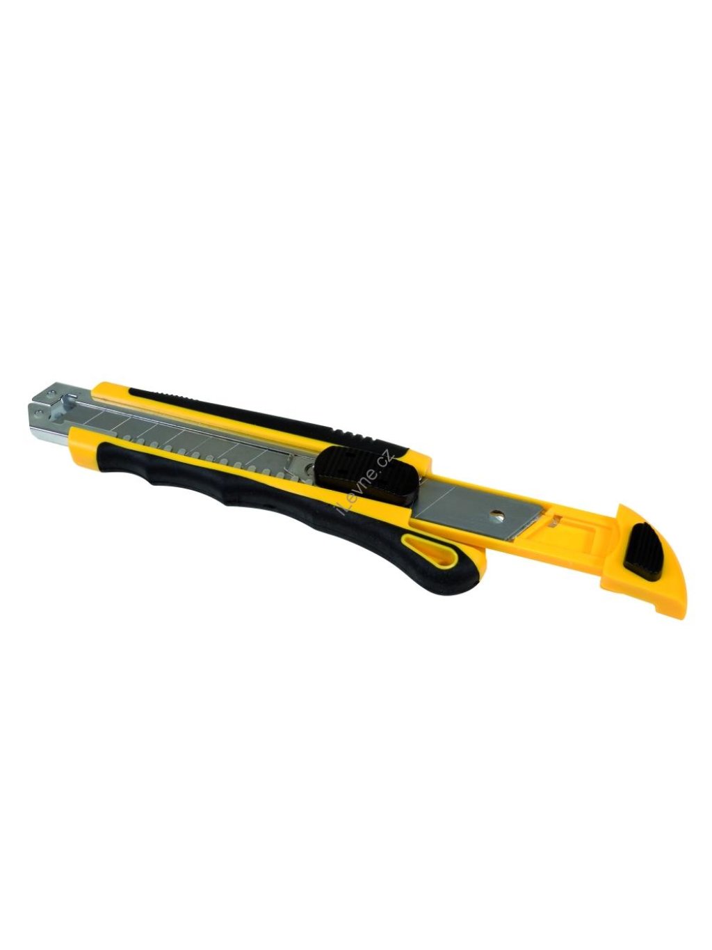 Odlamovací nůž PROFESSIONAL 100 x 18 mm, žlutočerný